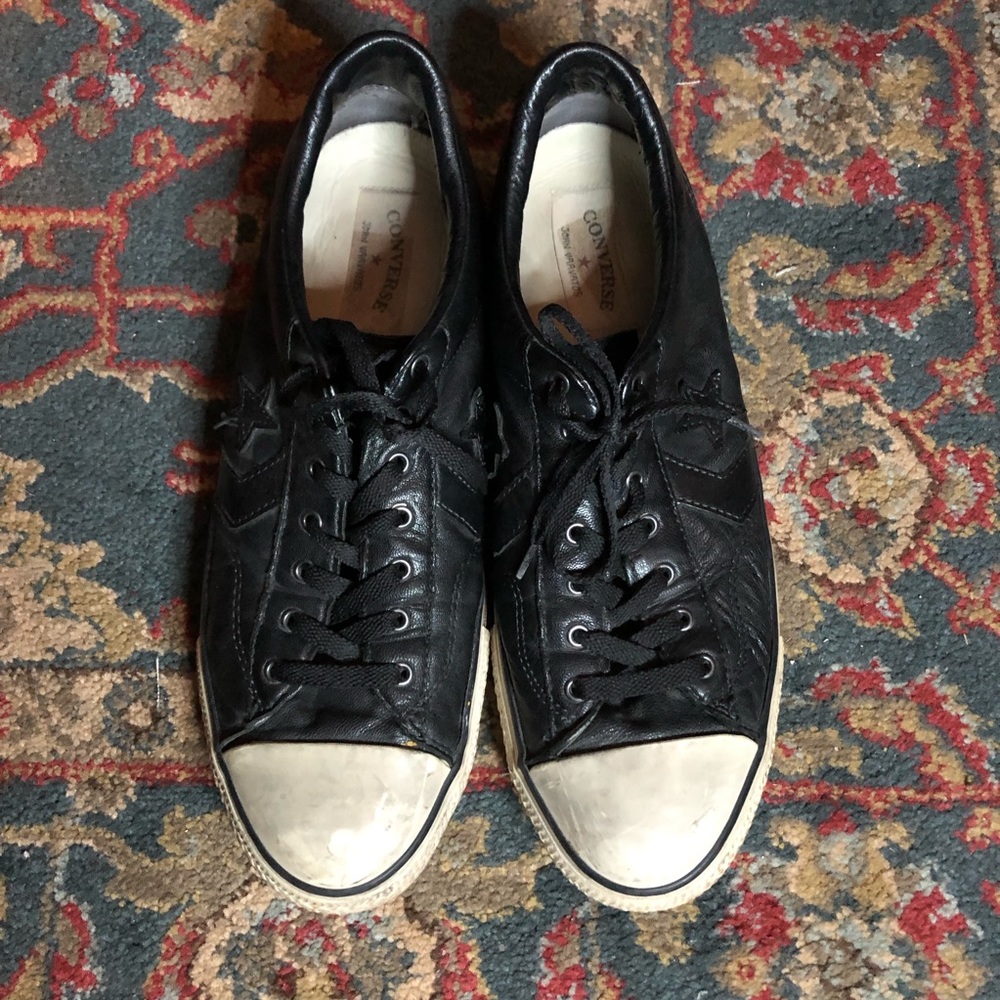 Black John Varvatos Converse **Rare**